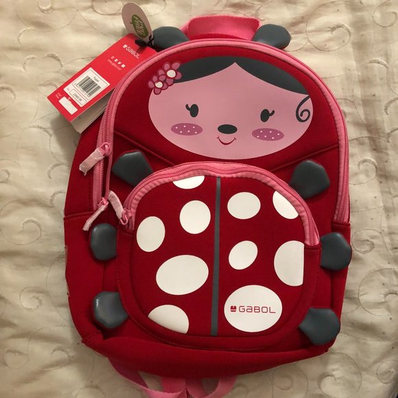 Neoprene Gabol Ladybug Puppet Backpack